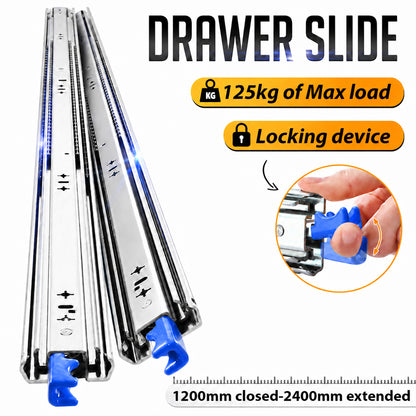 1200mm Drawer Slide Runners