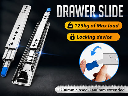 1200mm Drawer Slide Runners
