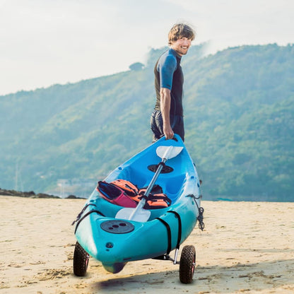 Kayak Trolley Cart Dolly Wheels Transport Canoe Fishing Carrier