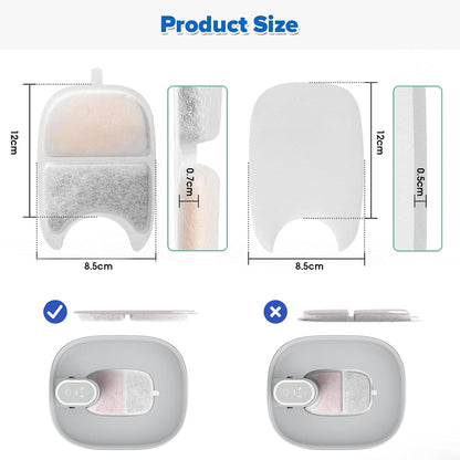 4 Set Pet Water Fountain Filter Replacement