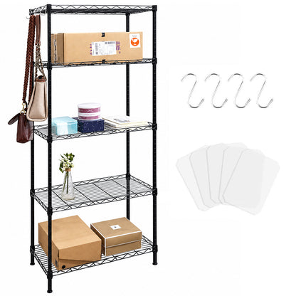 5-Tier Metal Shelves