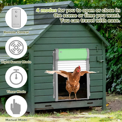 Automatic Chicken Coop Door - Solar Powered