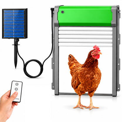 Solar Powered Automatic Chicken Coop Door