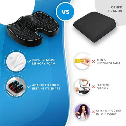 Seat Cushion Coccyx Memory Foam Pillow