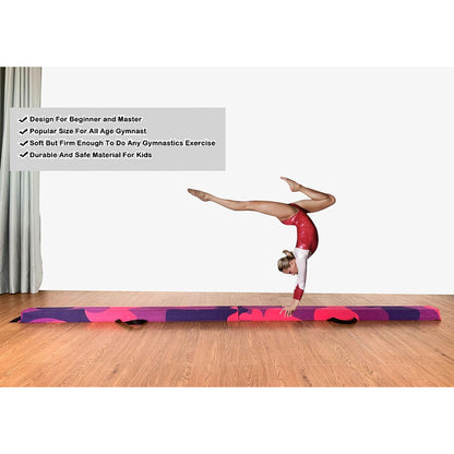 Gymnastics Folding Balance Beam 8FT