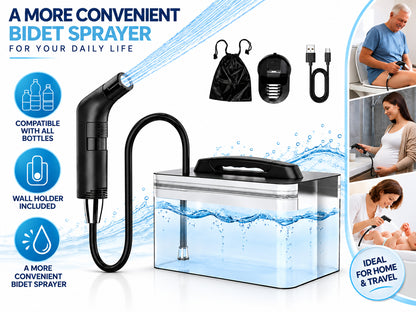 Portable Bidet – USB-C Rechargeable