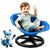 Kids Sensory Spinning Chair Blue