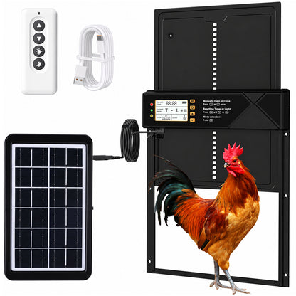 Automatic Chicken Coop Door Solar Powered