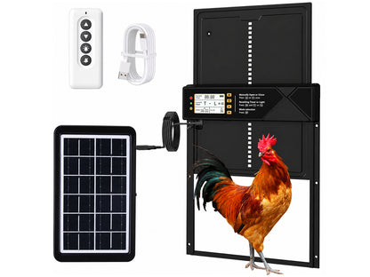 Automatic Chicken Coop Door Solar Powered