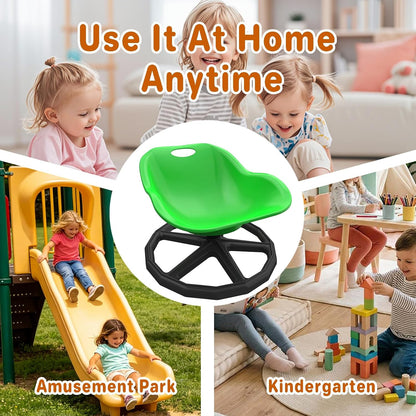 Kids Sensory Spinning Chair Green