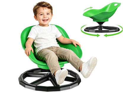 Kids Sensory Spinning Chair Green