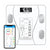 Digital Bathroom Scale Body Weight Scale White