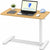 Overbed Bedside Table with Pneumatic Height Adjustment