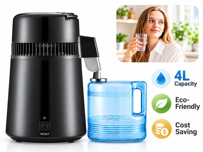 4L Water Distiller Purifier Machine