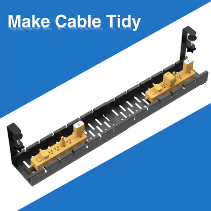 Under Desk Cable Management Rack