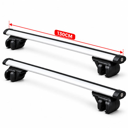 Aluminium Car Roof Rack Pair Cross Bar