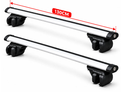 Aluminium Car Roof Rack Pair Cross Bar