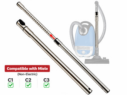 Telescopic rod for Miele vacuum cleaner