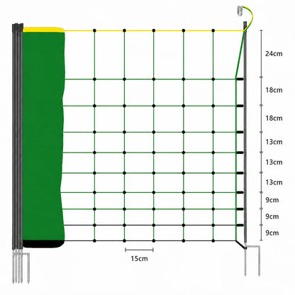 Electric Fence Netting 50m x 126cm