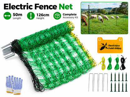 Electric Fence Netting 50m x 126cm