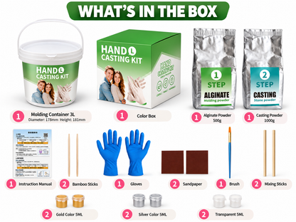 Couple Hand Casting Molding Kit