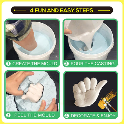 Couple Hand Casting Molding Kit