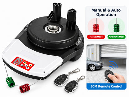 Garage Door Opener 800N Roller Door Opener with 2 Remotes