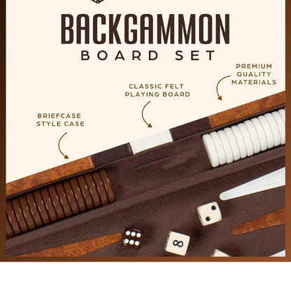 Backgammon Board Game Set