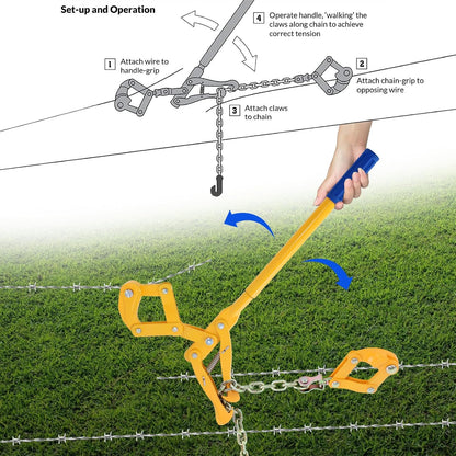 Electric Fencing Galvanized Chain Wire Strainer