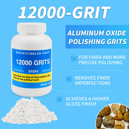 KomeStone Rock Tumbler Grits Kit 10 Lbs