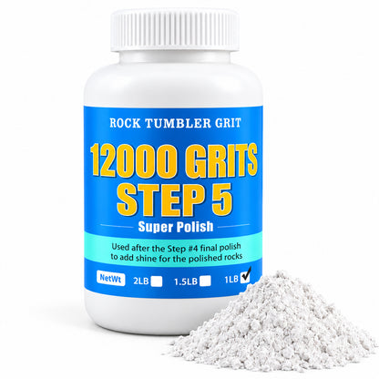KomeStone Rock Tumbler Grits Kit 10 Lbs