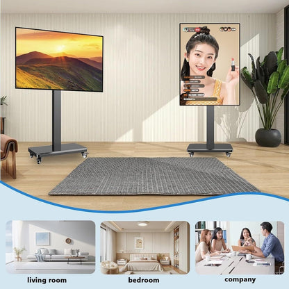 Height Adjustable TV Standfor 42-80inch