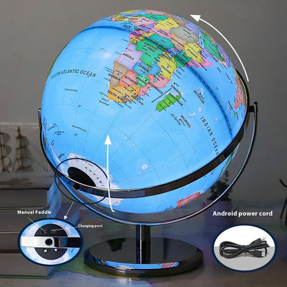 Illuminated World Globe LED Light