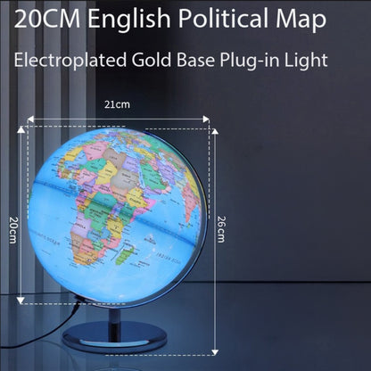 Illuminated World Globe LED Light