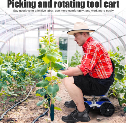 Garden Rolling Cart Seat