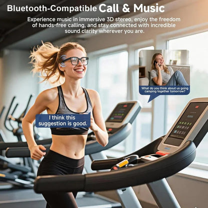 AI Smart Glasses 8MP AI Translation Camera