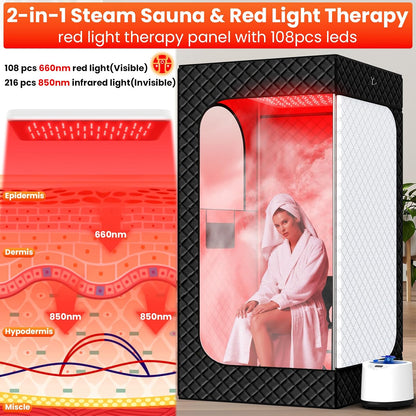 Infrared Steam Sauna