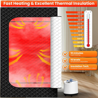 Infrared Steam Sauna