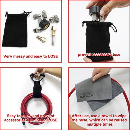 Sewer Jetter Kit for Pressure Washer 30M