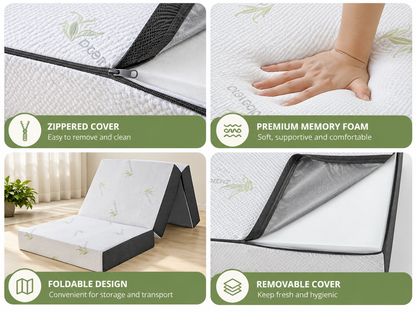 Foldable Mattress Folding Foam Queen Bamboo Mattresses