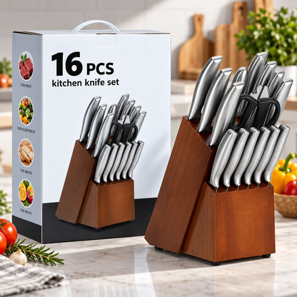 Stainless Steel Knife Set