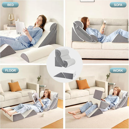 6PCS Orthopedic Bed Wedge Pillow Set