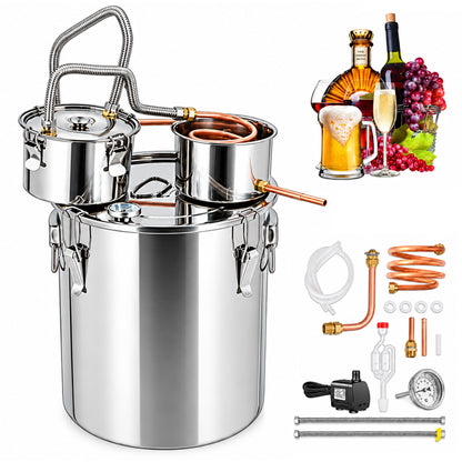 2 Pots 50L Alcohol Distiller