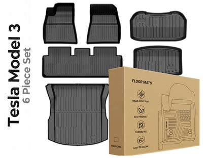 Tesla Model 3 Floor Mats Set
