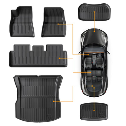 Tesla Model 3 Floor Mats Set