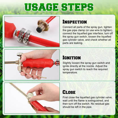 Liquefied Gas Torch Propane LPG Heating Torch