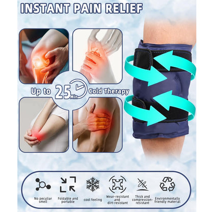 Ice Pack for Knee Pain Black