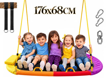 Kids Outdoor Playground Swing playhouse Large 176cm