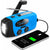 Hand Crank Self Powered Solar Radio