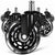 5 Pack Wood Safe Office Chair Wheels Replacement
